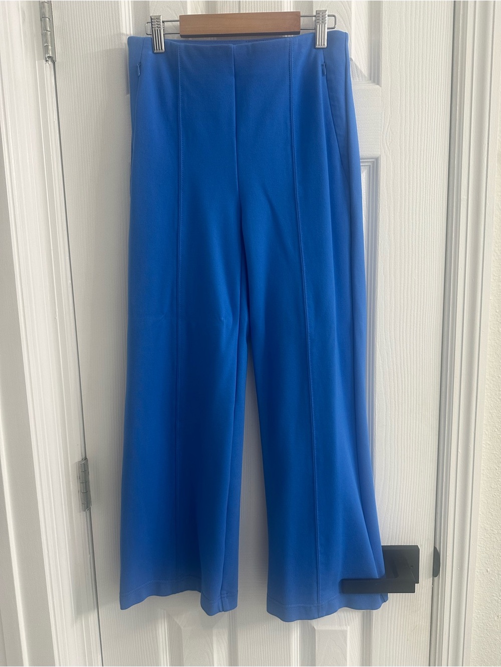 Wide-Leg Pants in Cobalt Blue